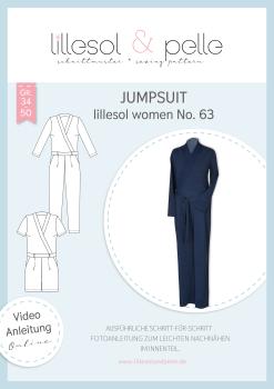 Papierschnittmuster Jumpsuit lillesol women No. 63